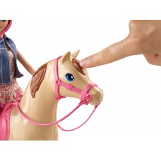 Barbie Saddle N Ride Horse   